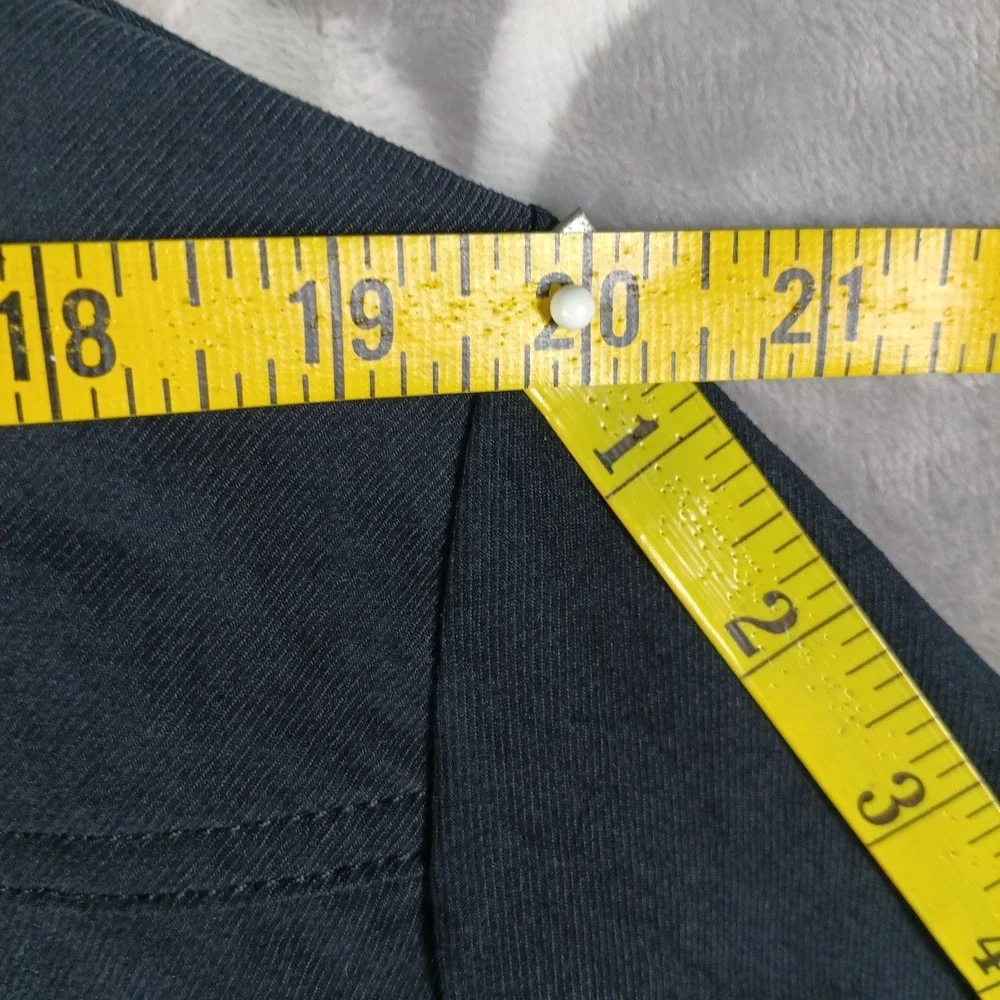 Banana Republic Jacket Men XL Black Full Zip Field Utility Military Lightweight